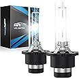 Marsauto D2S D2R HID Bulbs, 85122 66240 66040 66240 HID Xenon Bulbs, 35W D2S 6000K Cold White, Up to 350% Brightness, Pack of 2