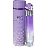 Perry Ellis 360° Purple Eau De Parfum Spray for Women - Perfume for Women, Fruity & Floral Fragrance, EDT, Designer Scent for Her, Long Lasting - 1.7 fl oz (50 mL)