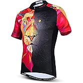 Weimostar Summer Men's Cycling Jersey Short Sleeve Mountain Bike Road Bicycle Shirt