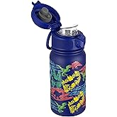 GOPPUS 12oz Kids Water Bottle – BPA-Free, Leak-Proof, Insulated Stainless Steel – Sweat-Proof, Reusable for School, Sports, and Outdoor Activities