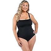 La Blanca Womens Over The Shoulder One Piece Swimsuit