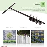 Oypla 150mm 6" Manual Post Hole Fence Digger Earth Auger Hand Drill view 5