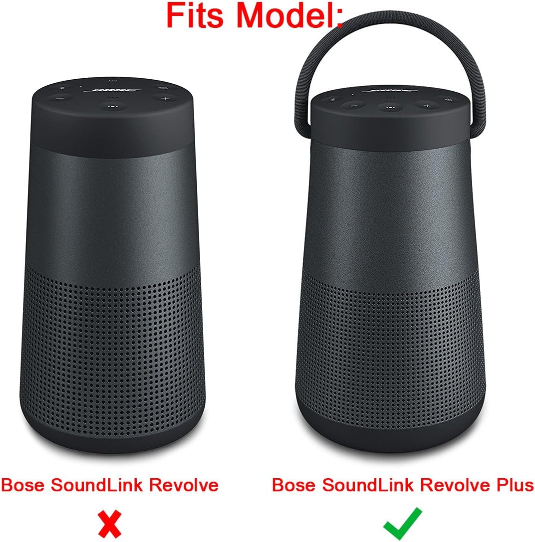 Khanka Hard Travel Case for Bose SoundLink Revolve+ Plus/Revolve+ (Series II) Plus 2 Bluetooth Speaker,fits Revolve Charging Cradle.(Round) - Image 3
