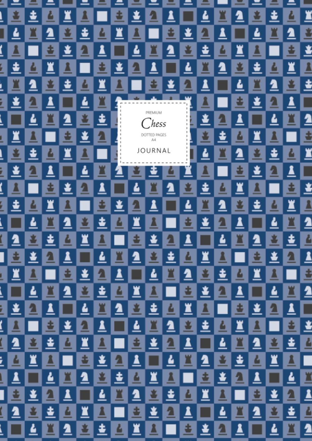 Chess Journal - Dotted Pages - A4 - Large: (Purple Edition) Journal 192 dot grid page (A4 / 8.27x11.69 inches / 21x29.7cm / Large)