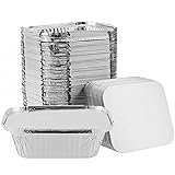 SHEUTSAN 125 Pack 12oz Aluminium Foil Baking Trays