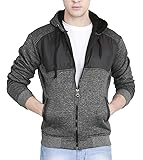 fanideaz men's cotton hooded sweatshirt with zip