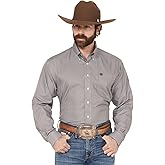 Cinch Western Shirt Mens Long Sleeve Stripe L Multi-Color MTW1105917
