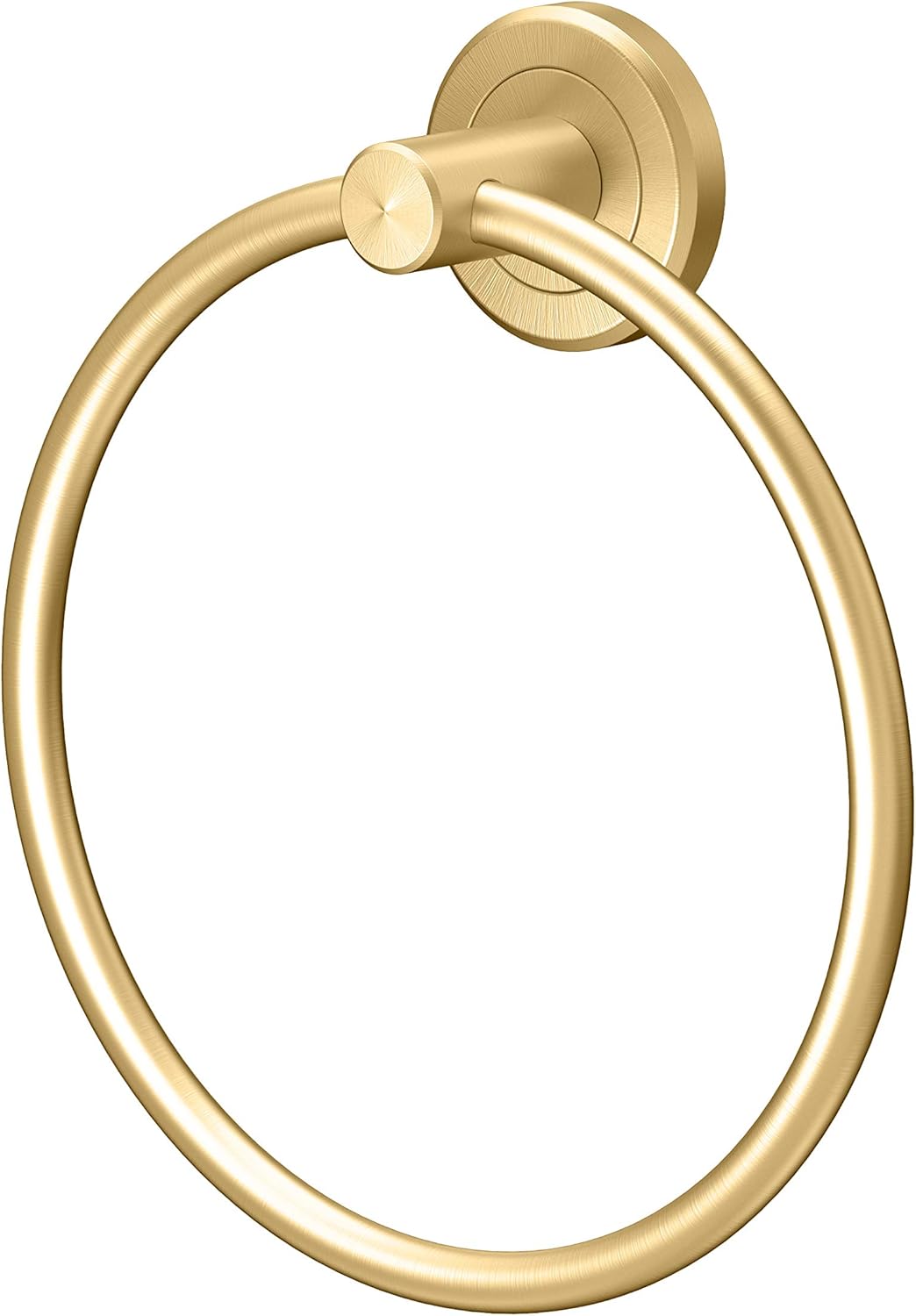 Gatco Latitude II Towel Ring, Brushed Brass: Home & Kitchen