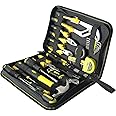 FASITE Tool Set, 44-Piece Household Hand Basic DIY Repair Tool Kit, with Easy Carrying Tool Bag For Home Maintenance