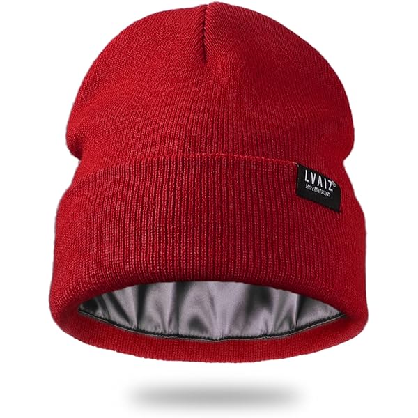 Senpuki Beanie 2023 Satin Lined Knit Beanie Hat Custom Soft