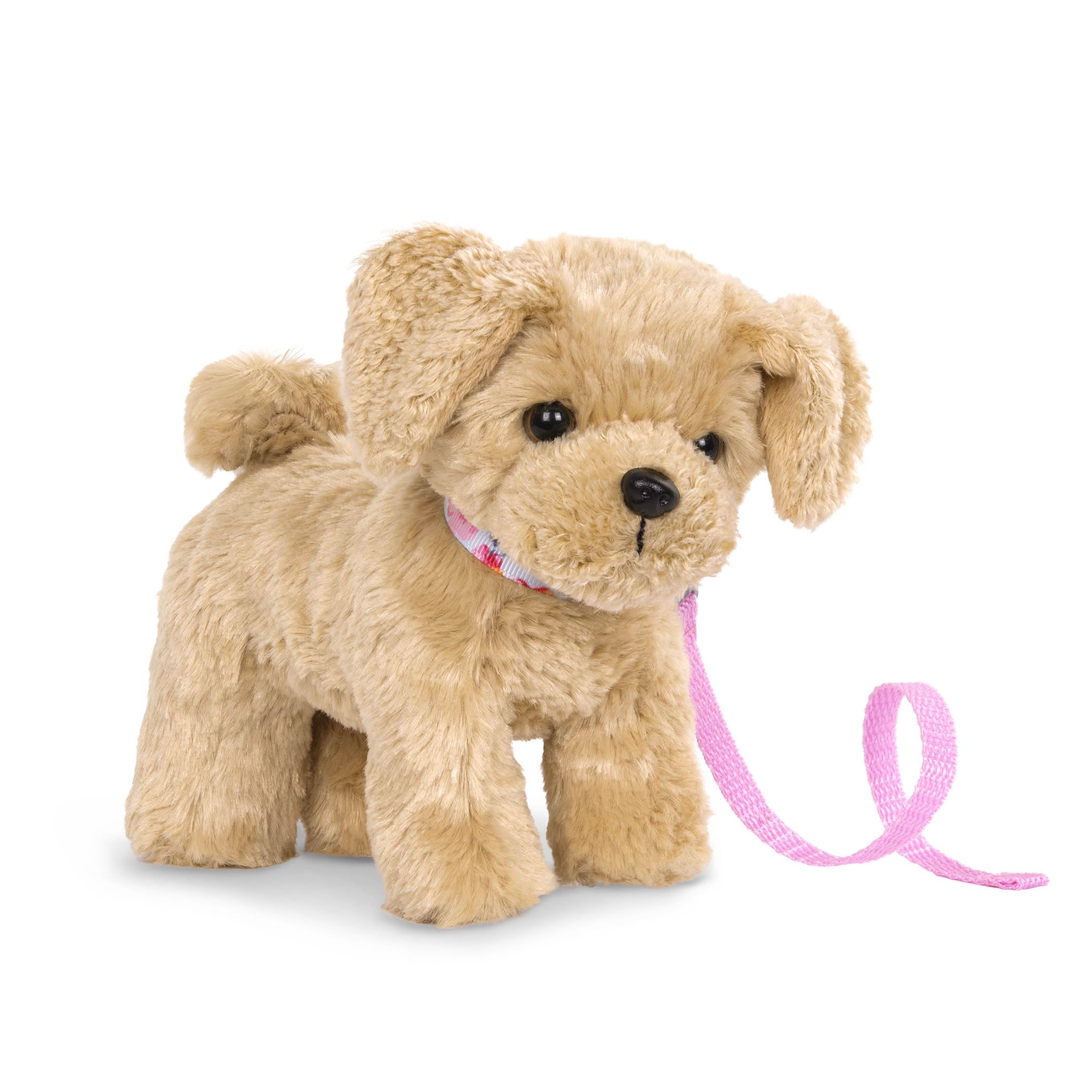 Our Generation – 18-Inch Doll Accessories – 6-Inch Dog Plush Pet – Stuffed Animal – Posable Legs – Pretend Play 3+ Years– Goldendoodle Pup