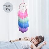 CBEI Handmade LED Dream Catcher Light Blue Wall Hanging Ornament view 7