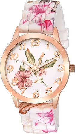 Kitcone Analog Multi-Colour Dial Women's Watch - Pnk Floral