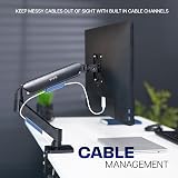 VIVO STAND-V001O Single Monitor Stand Black 17-32 inch VESA 75x75 100x100 view 7