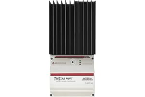 MORNINGSTAR CORPORATION Morningstar Tristar 60A MPPT Solar Charge Controller (TS-MPPT-60) - Solar Panel Regulator for 12/24/36/48V LA/Li Batteries, 99% Efficiency, FCC Compliant, Data/Comms, 5 Yr. WTY, Designed in USA