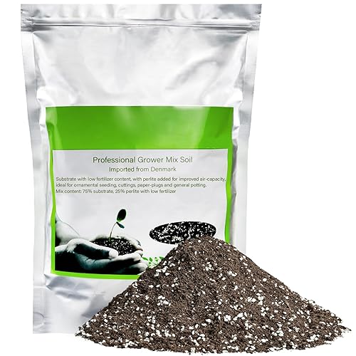 Succulent Cactus Potting Soil Mix (8 qt), All-Purpose Garden Potting Mix for Indoor Outdoor Plants, Quick Drain Houseplant Orchid Bonsai Perlite Soil, Ready-to-Use, Resealable Bag Design