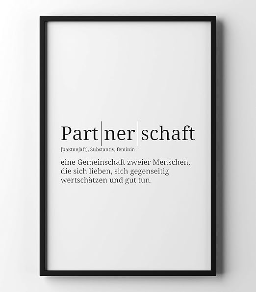 Definition partnerschaft