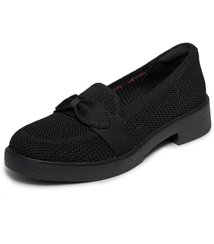 Skechers Women's Martha Stewart Arch FIT - Living,Black Charcoal,5 | Casual Shoes