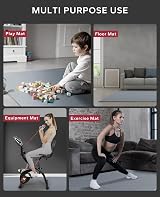 HAPBEAR Large Yoga Mat 183x122cm 8mm Non-Slip Ultra Durable Home Gym view 5