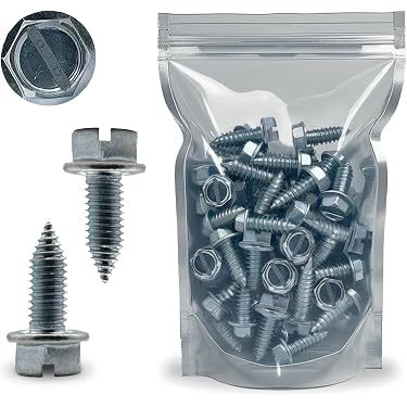 Cruiser Accessories 2-Pack Stainless License Plate Locking Fasteners (81200)