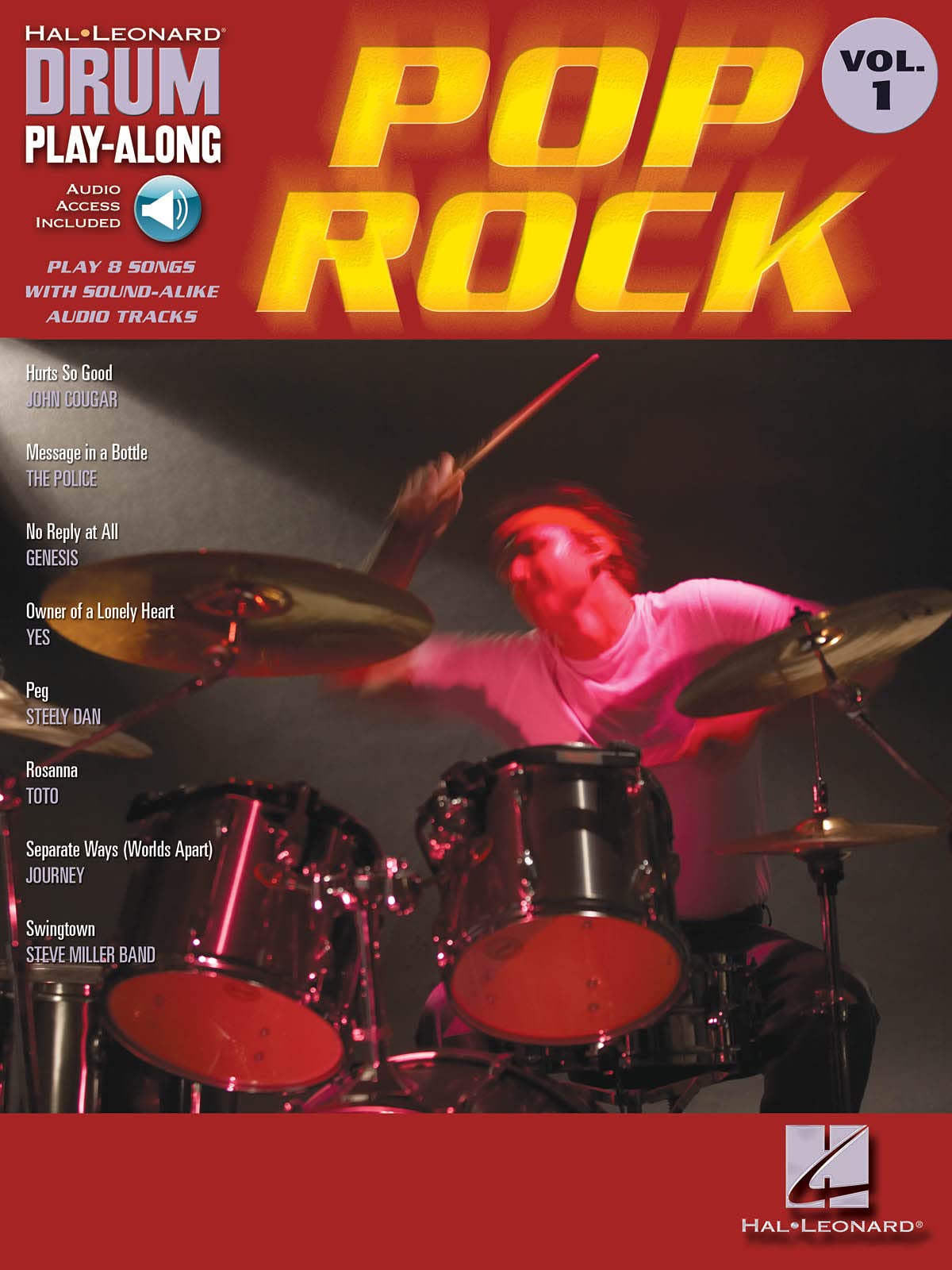 Pop/rock: v. 1: Drum Play-along (Hal Leonard Drum Play-Along): Drum Play-Along Volume 1: 01
