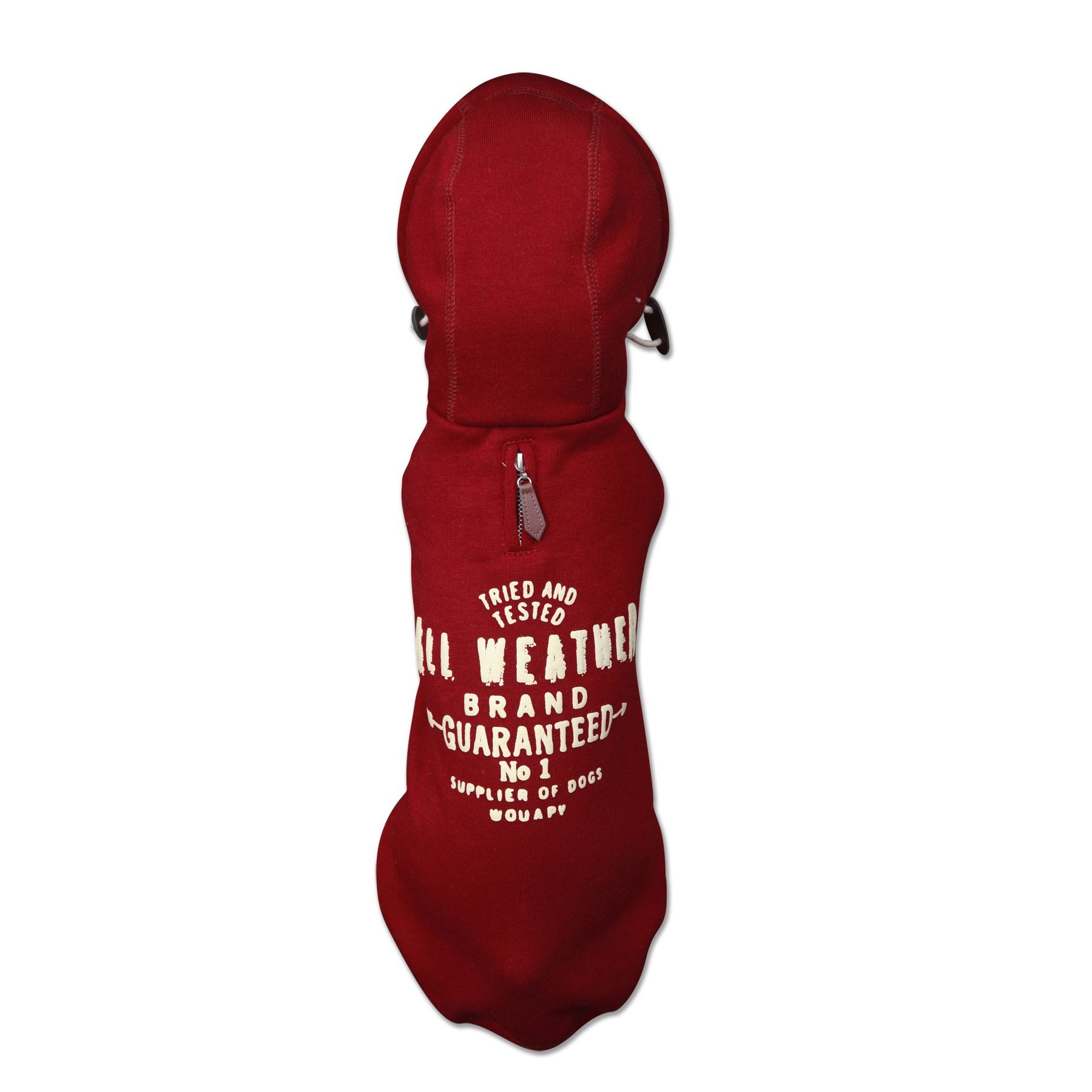 Wouapy Red Hoodie for dog, Size 32