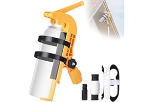 Spray Can Extension Pole Adaptor, Adjustment Spray Holder Adapter for Wasps/Hornets Spray with Long Range, Spray Pole Fit for