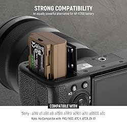 Neewer NP-FZ100 2400mAh Battery for Sony A7R V A7S