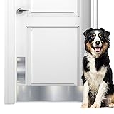 Panther Armor 8x34 Inch Door Silver Kick Plate