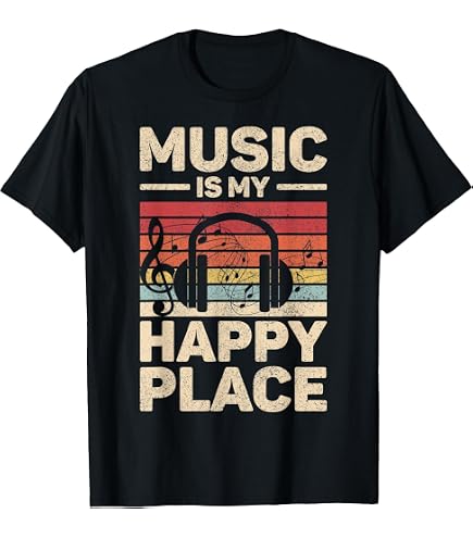 Amazon.com: No Music No Life T-Shirt : Clothing, Shoes & Jewelry