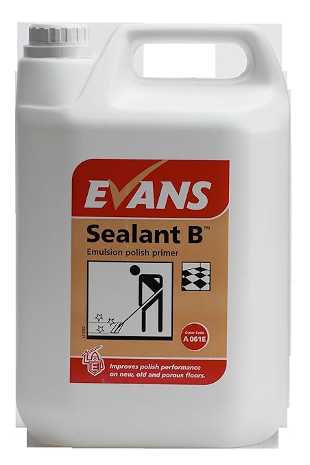 Kleen Evans Vanodine Sealant B Floor Polish Primer Acrylic Water