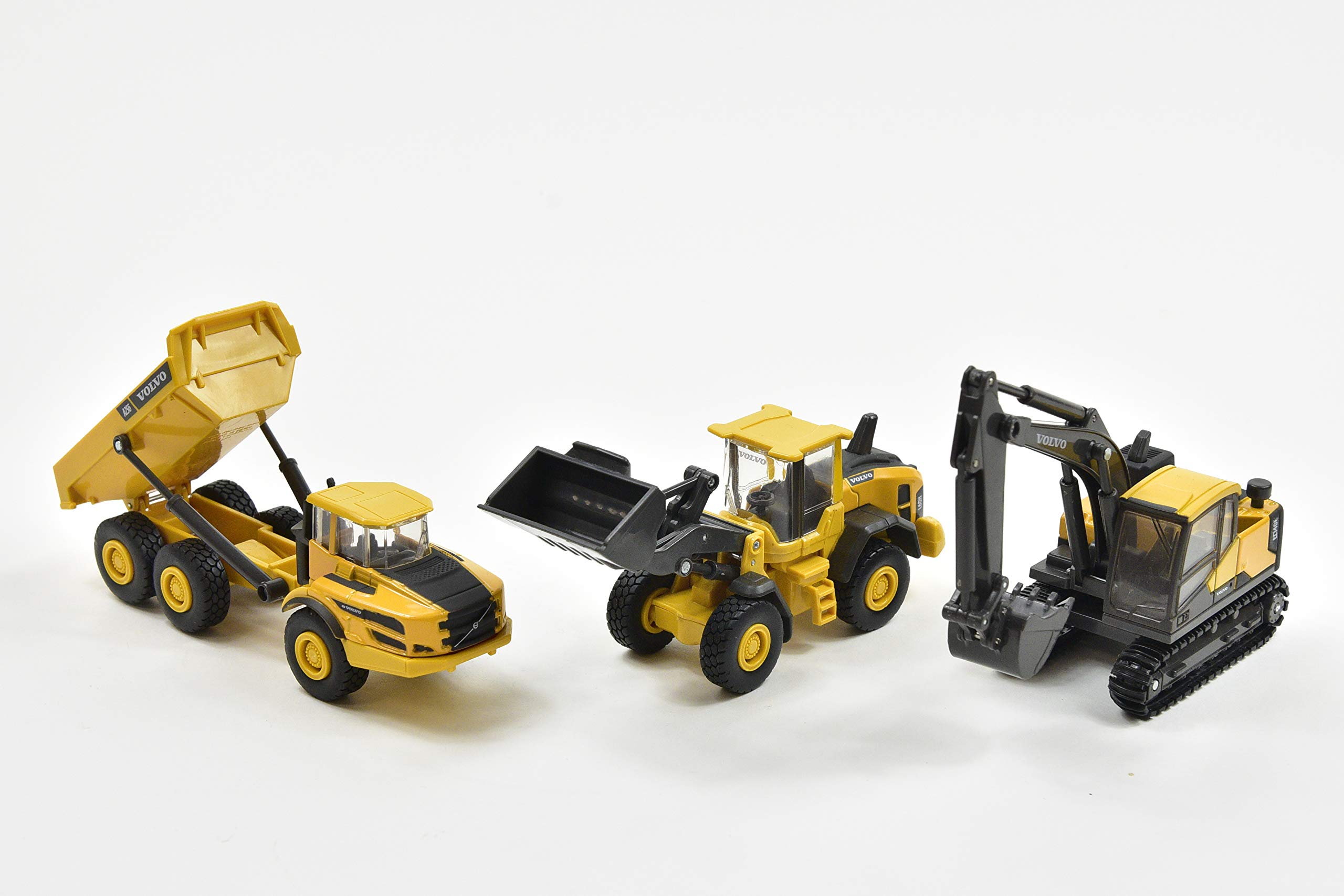 New Ray - Set of 3 Volvo Window Box, 32095, Yellow