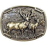 TOPACC Western Belt Buckle Cowgirl Cowboy Belt Buckle 1.5 in Rodeo Buckle for Men Women