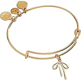 Alex and Ani Bow Charm Bangle