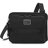 TUMI Alpha Bravo Service Crossbody Bag - Zip Pocket, Tracer, Luggage Tag - Ballistic Nylon - 9.3" X 12.3" X 3.0" - Black