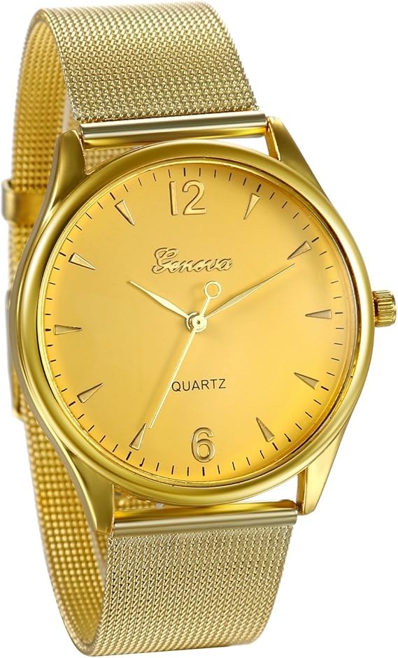 Amazon Co Jp Jewelrywe 腕時計 メンズ ゴールド シンプル 防水 アナログ ステンレスベルト ビジネス カジュアル 人気 ウオッチ ゴールド 誕生日 記念日 彼氏 父の日プレゼント 腕時計