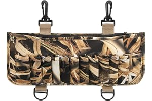 VicBre Neoprene Waders Shell Clip, Shotgun Shell Pack with 24 Shell Sleeves for Waterfowl Hunting