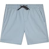 Volcom Boys Shorts - Stretch Twill Flat Front Pull On Chino Shorts for Boys - Casual Uniform Golf Short with Drawcord Waist