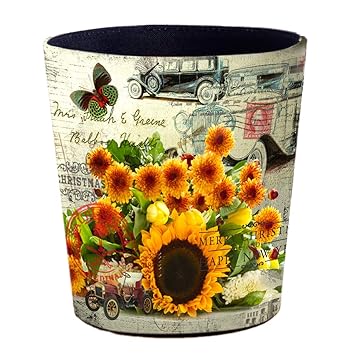 Amazon Com Ruiyif Deskside Trash Can For Kids Girls Bedroom