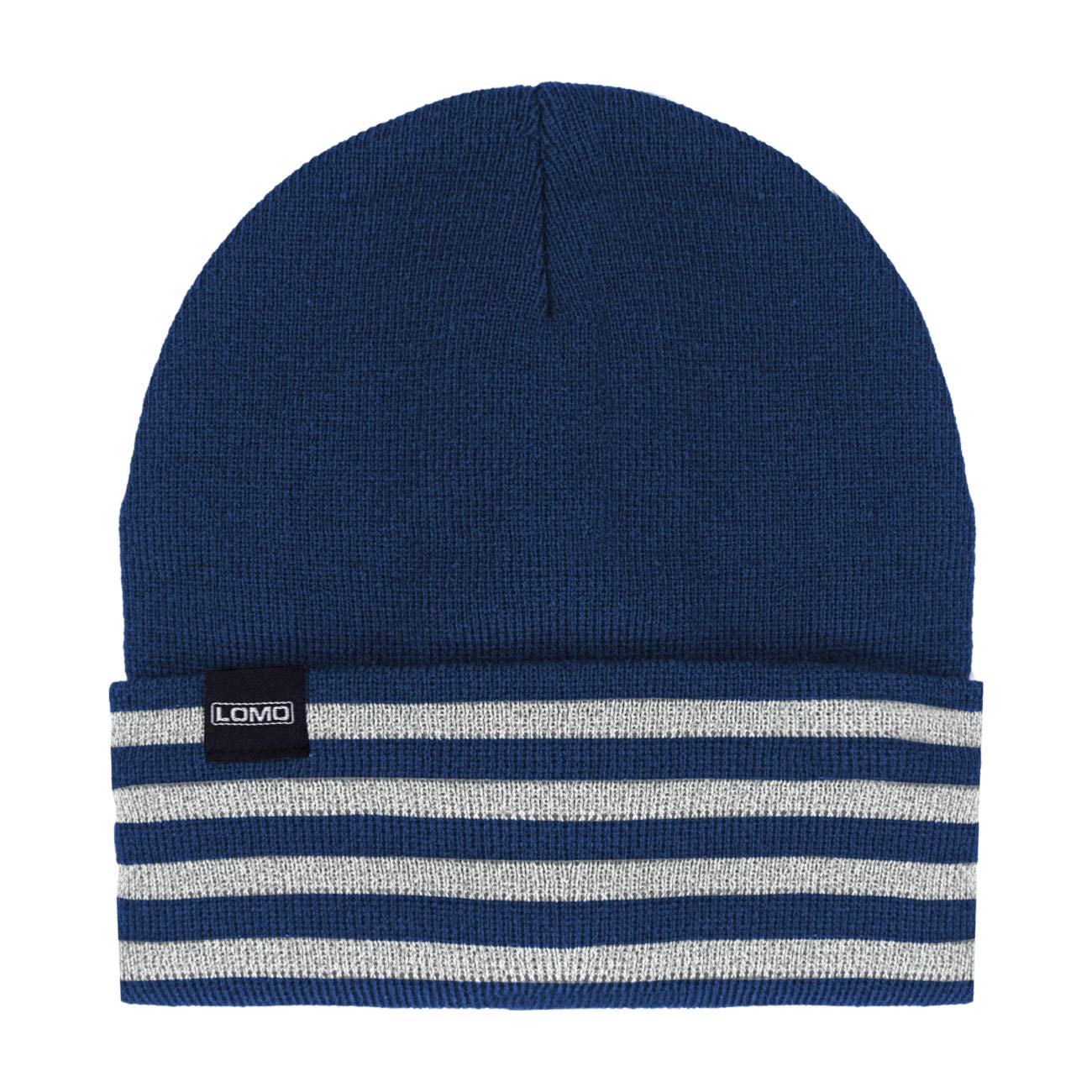 Lomo Parhelion Reflective Stripe Beanie Hat (Blue)