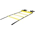 ProsourceFit Speed Agility Ladder 8, 12 and 20 Rung for Speed Training and Sports Agility Workouts with Free Carrying Bag