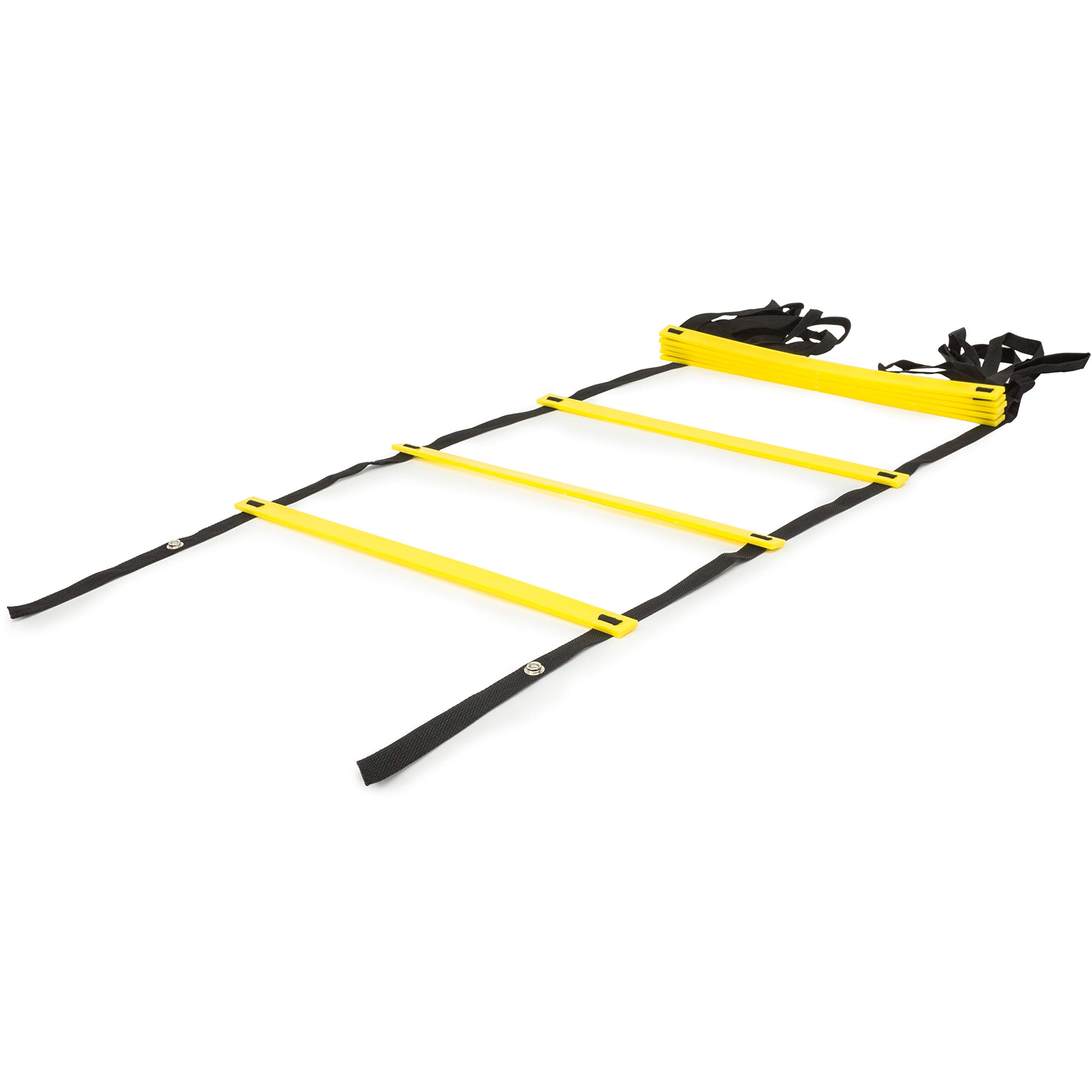 ProsourceFit Speed Agility Ladder for Speed Training and Sports Agility Workouts with Free Carrying Bag, 8 Rung