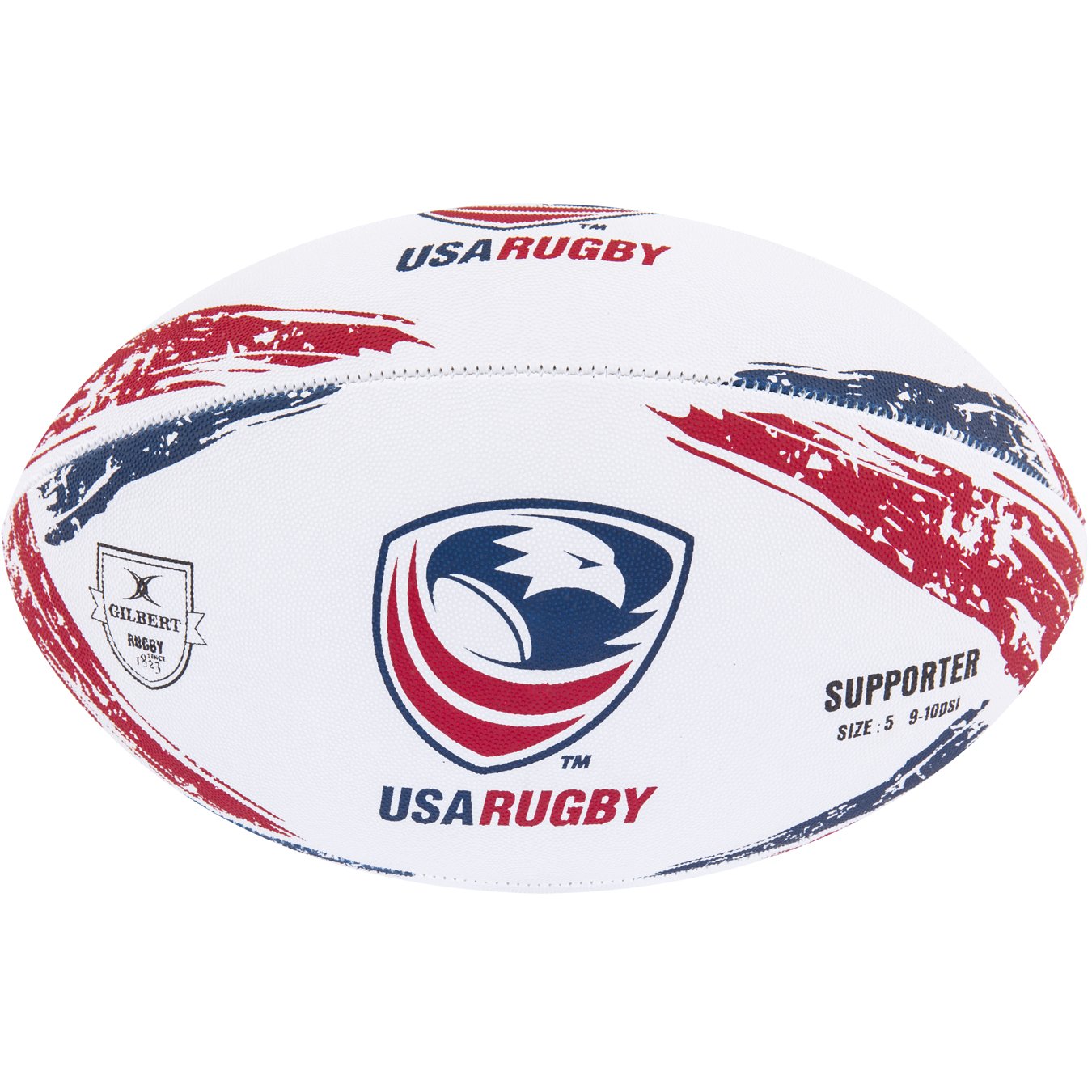 Gilbert Unisex Adult USA Supporter Ball - Multi-Colour, Size 5