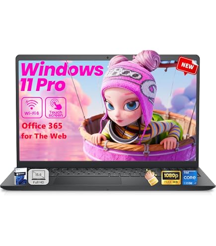 Amazon.com: Dell Inspiron 15 Touchscreen Business Laptop – Intel