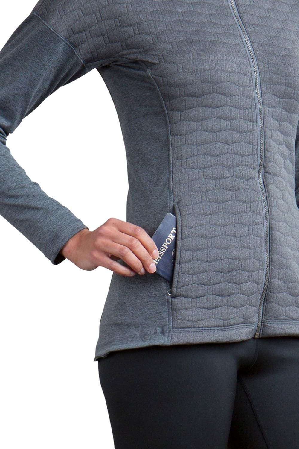 ExOfficio Women's Kelowna Full Zip Jacket: Clothing