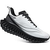 SCICNCN Men's Walking Running Shoes Lightweight Hollow Outsole for Shock Absorption High Rebounce Soft Insole Breathable Mesh Upper Non-Slip Sneakers for Jogging Gym Walking Athletic Workout