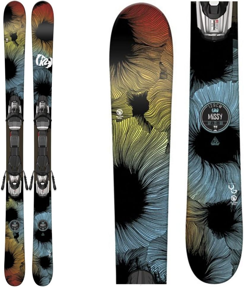 K2 Missy Kids Skis with Marker Fastrack2 7.0 Bindings 2017 - 139cm