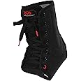 McDavid 199 Lightweight Laced Ankle Brace, Black, X-Small