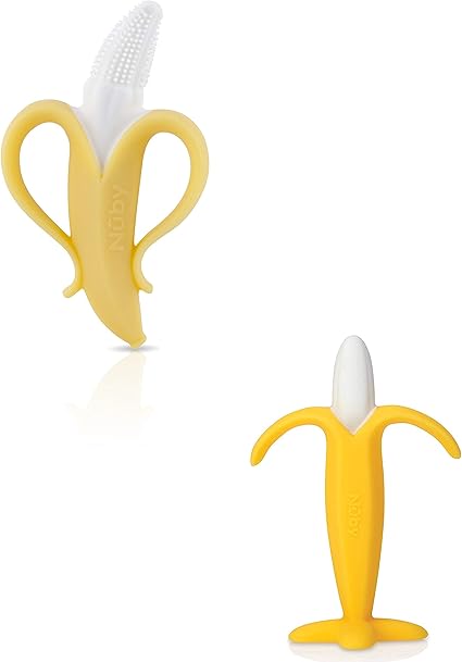 nuby nananubs banana massaging toothbrush