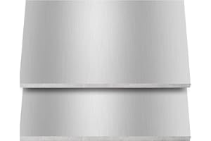 KOHAND 2 Pack 6 x 12 Inch Aluminum Sheet 6061-T Aluminum, 1/4 Inch Flat Aluminum Metal Plate with Protective Film for DIY Crafts, Home Decoration, Machinery Engineering